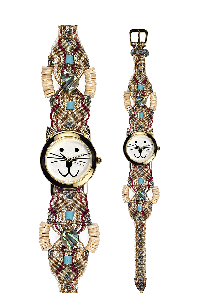 Macraband Stye 131A with Gold Cat Watch